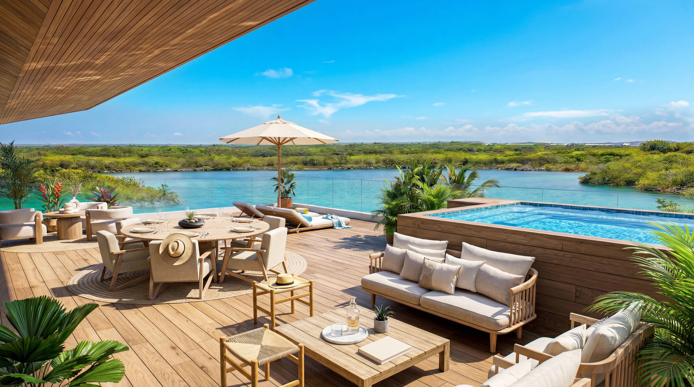 Terraza penthouse